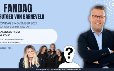 Fandag zondag 3 november aanstaande